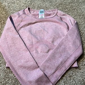 Gymshark long sleeve crop top